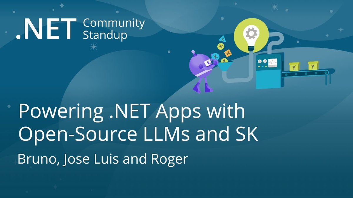 Expand your AI toolkit. In this #dotNET Community standup session replay, we learn about the integration of open-source Large Language Models with Semantic Kernel and explore how it can be adapted to communicate with our own hosted open-source LLM. 🎥 msft.it/6011YKu7c