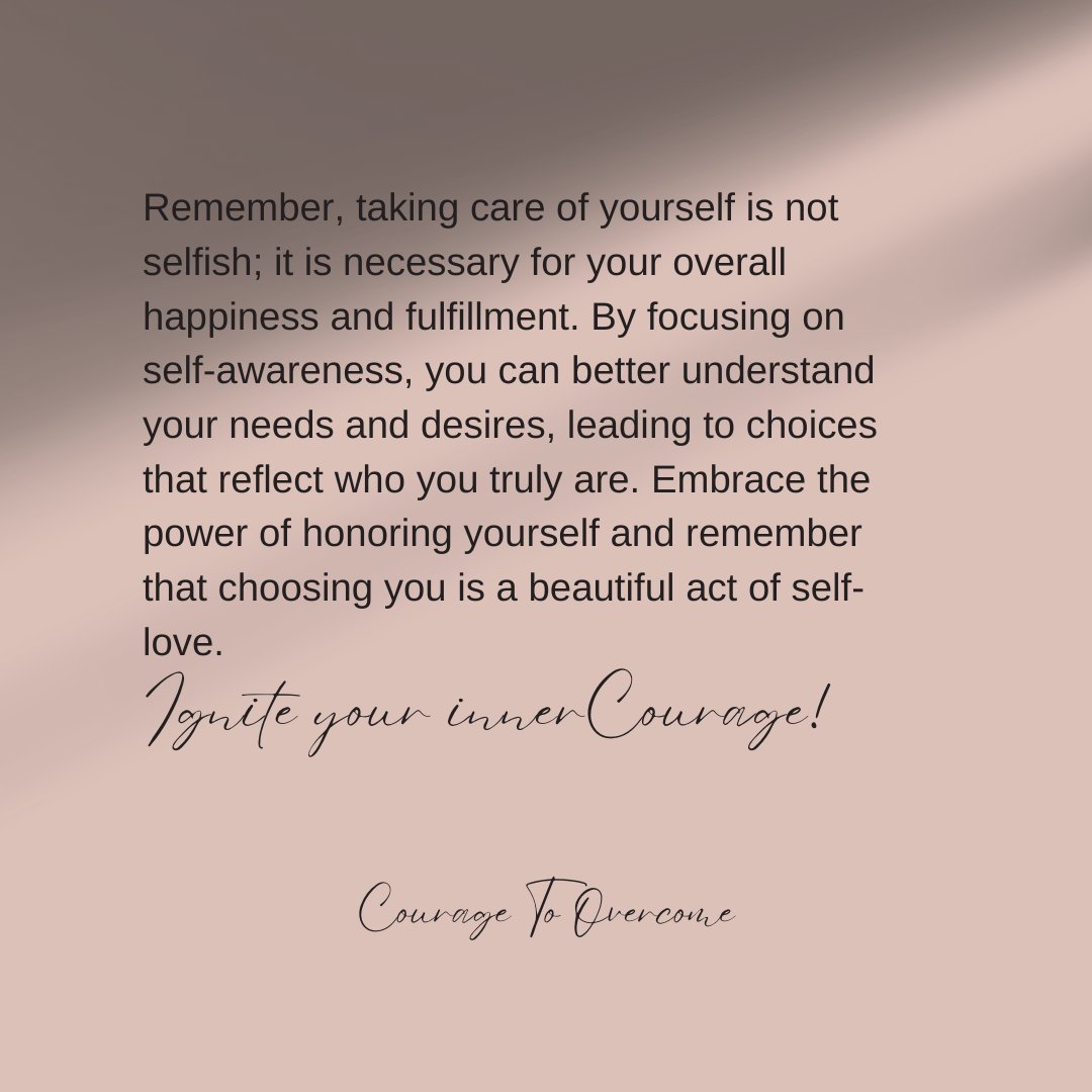 Happy Friday! Take time to reflect on your needs and ensure you're at the top of your to-do list. 

#Couragetoovercome #Chooseyourself #selflove #friyayfeels #mentalhealth