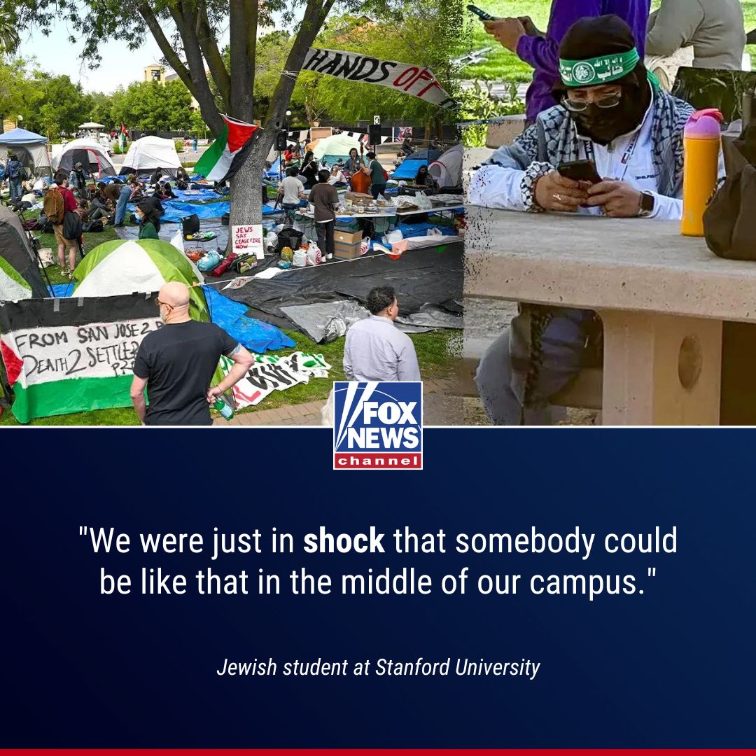 'DANGEROUS': Jewish students who snapped 'disturbing' photo of man with Hamas headband on campus speak out. trib.al/Kc9FUlI