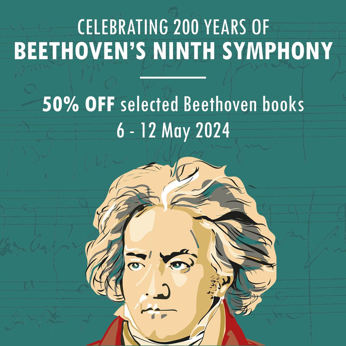 Next week we will be celebrating 200 years since the premiere of one of the most famous pieces of #classicalmusic, #Beethoven's Ninth Symphony! Follow @boydellmusic to stay up-to-date!