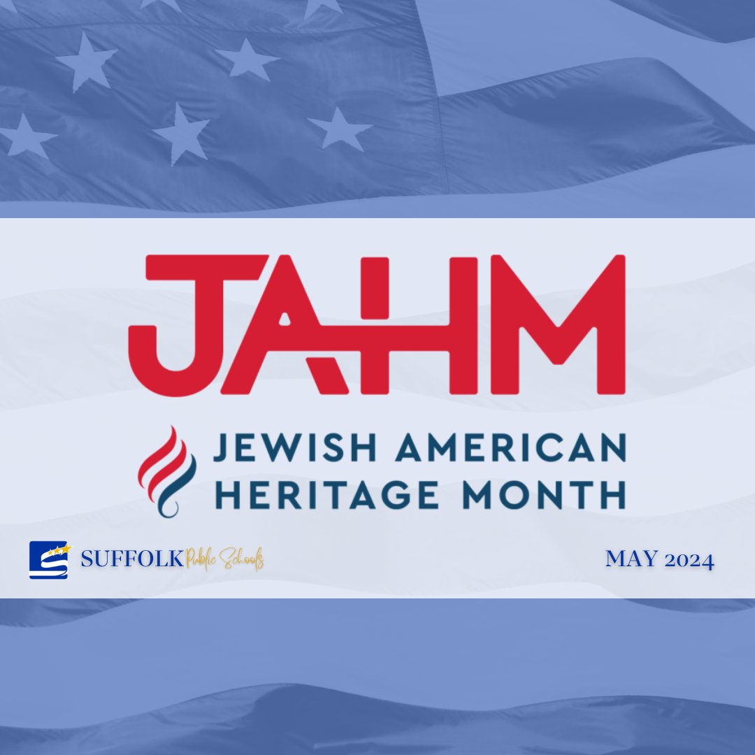 May is Jewish American Heritage Month! Jewish Americans' rich heritage and culture add to the diverse tapestry of American society. Join us this month as we celebrate and honor the contributions of the Jewish community. #JAHM