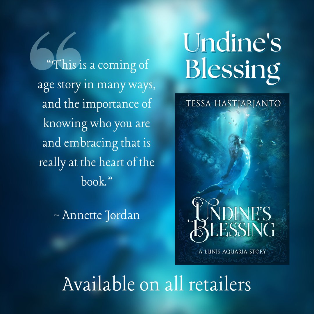 Undine's Blessing doesn't have many reviews yet, but @jamediGwent @marienettist @nishiurtain and Marylin have left me the sweetest words 💕