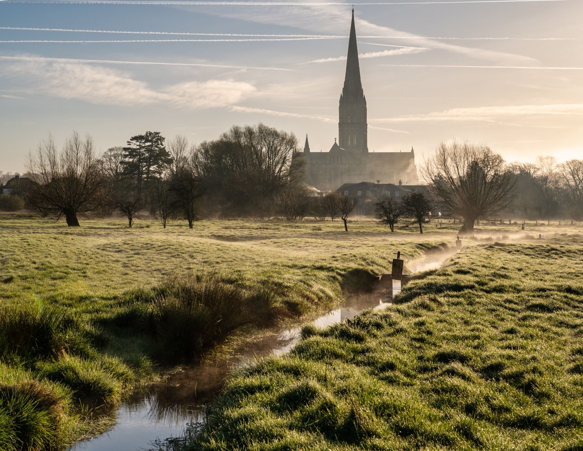 If you were looking for magnificent views of the Cathedral, you may want to visit Harnham Water Meadows. Established in the 1700s, the meadows once sustained the community. Today, the meadows provide stunning views of our Cathedral from afar. 📷: Martin Cook