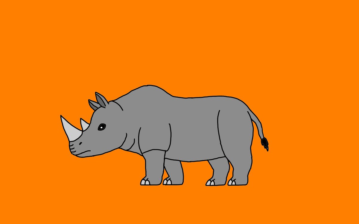 シロサイ🦏

#動物
#サイ
#シロサイ
#イラスト
#animal 
#rhino 
#whiterhinoceros
#illust