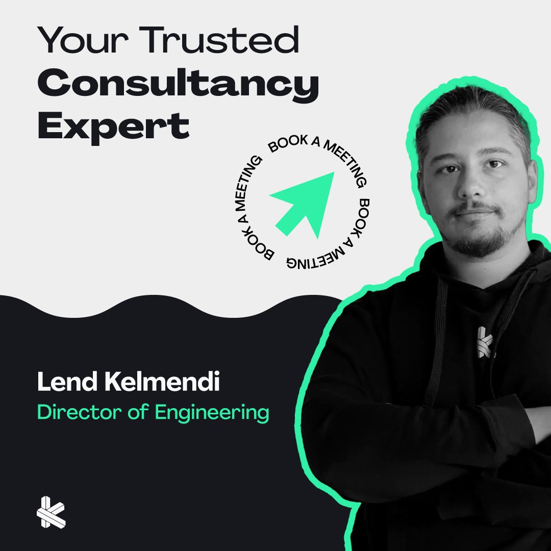 Lend is our Director of Engineering and your expert for software engineering success.

Book a meeting with him and find out what's the best solution for your next digital success!

🔗 calendly.com/lendkelmendi/3…