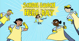 Happy School Lunch Hero Day to our amazing team members. We are blessed to have the best! Thank you for going above & beyond every day for our students at Alief ISD! #Aliefproud #SchoolLunchHeroDay