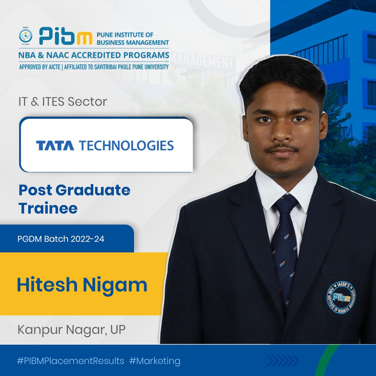 🌟 Remarkable Success Story of PIBM’s MBA & PGDM Placements - Batch 2022-24! 🚀

For Detailed Placement Results, please visit: tinyurl.com/4fndsz3h

#DreamsComeTrue #PIBM #MBA #PGDM #SuccessStories #PIBMPune