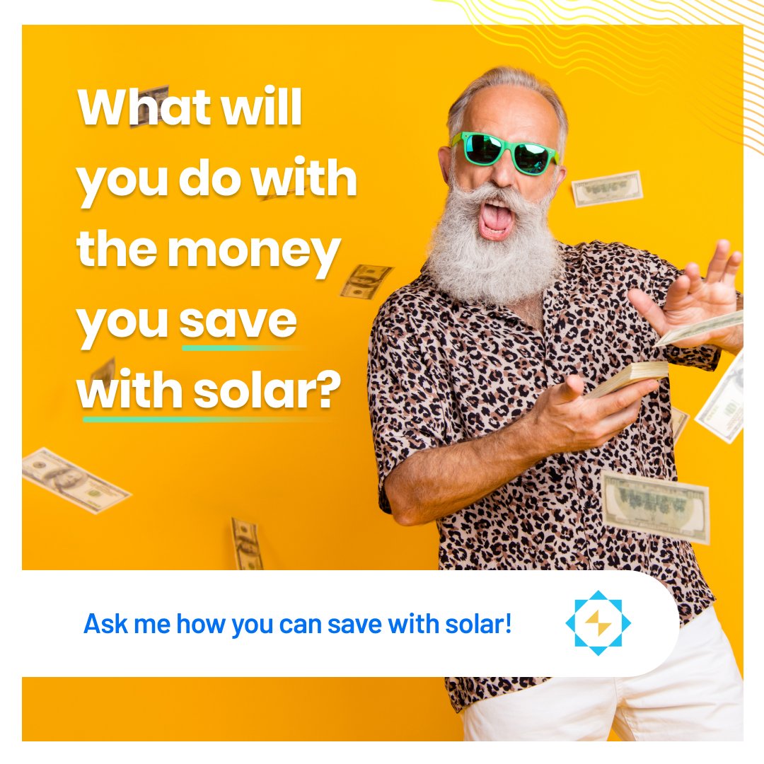 From vacations to investments, the possibilities are endless when you save with solar energy 💸☀️

Contact us today on +1 2146768170

#savingsgoals #solarpower #savingmoney #greenerfuture