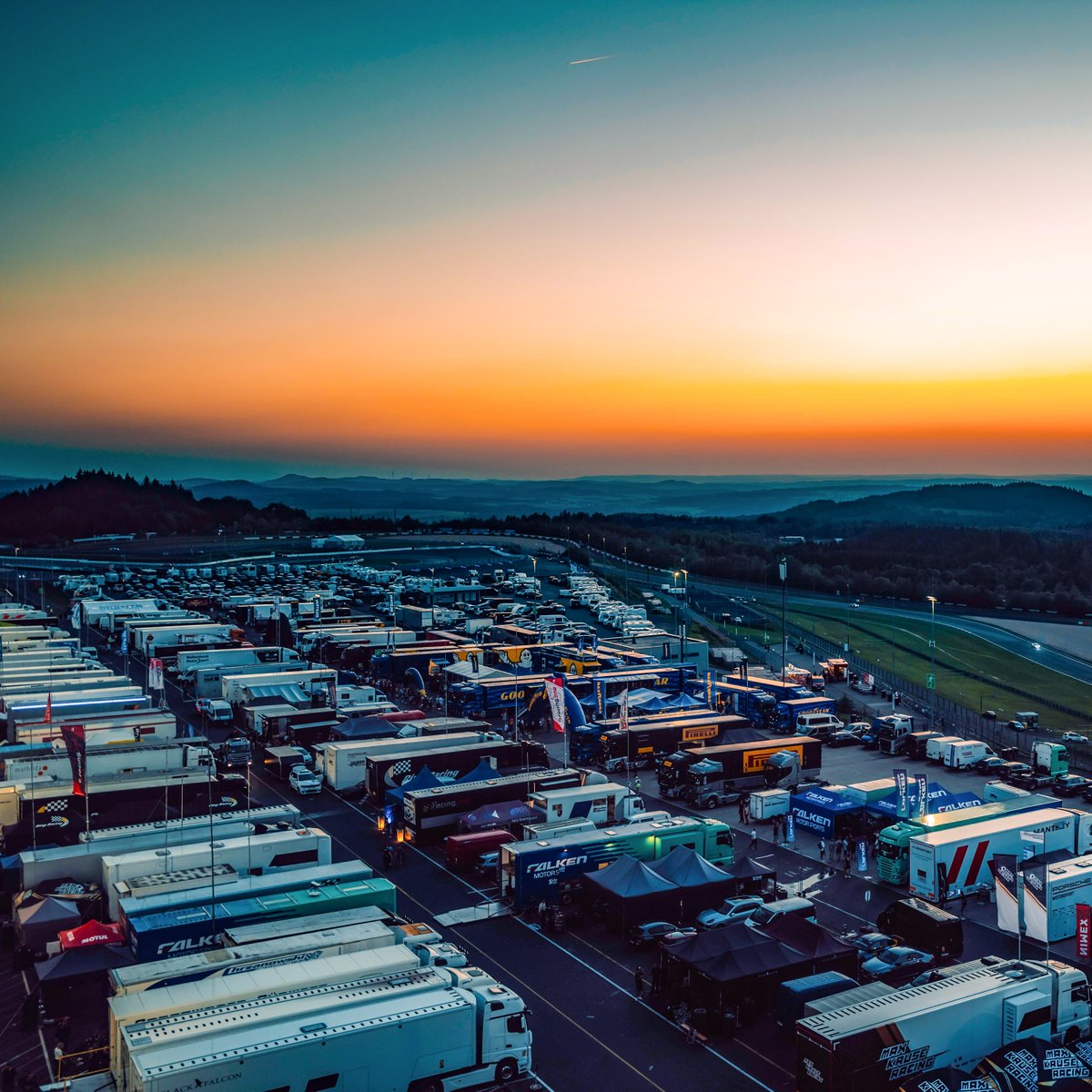 Bringing some NLS paddock vibe to you… 🌇 ___ #NLS #Nürburgring #Nordschleife #myraceisfairplay #dasoriginal