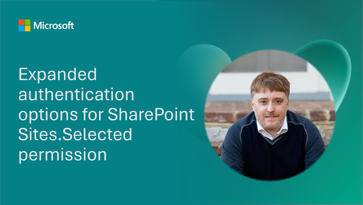 💡 Improve SharePoint site security and access flexibility! @mediocrebowler introduces Expanded Authentication Options for SharePoint Sites. 📺 Watch now → msft.it/6011YR11z #SharePoint #MicrosoftGraph #Microsoft365dev