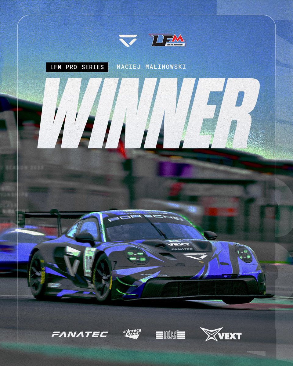Back 2 Back Wins for @tortellinnii 🚀🏆 A unbelievable race from Maciej at Round 4 of the LFM Pro Series at Zolder 🏁🤩 #vivaveloce