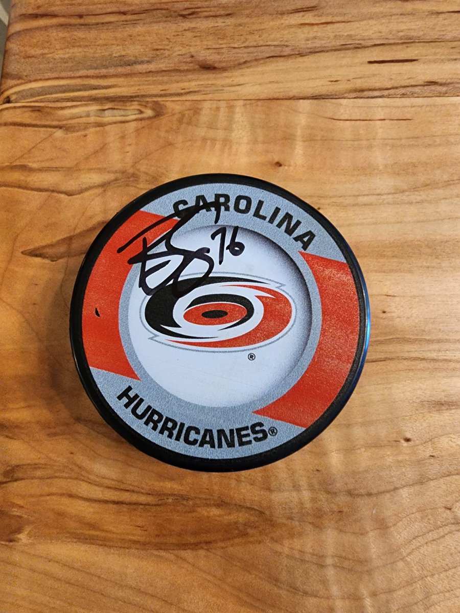 Happy Friday Caniacs! In honor of my account hitting 1000+ followers.... IT'S TIME FOR A CANES GIVEAWAY RT and Like this tweet for your chance to win a Brady Skjei signed puck!!! Winner will be drawn on Sunday before the game! (Must be following me)
