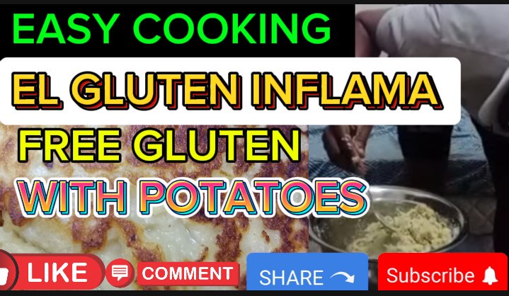 #Easycooking #El gluten inflama with potatoes #Free gluten
youtube.com/live/4VsvNgmqF…