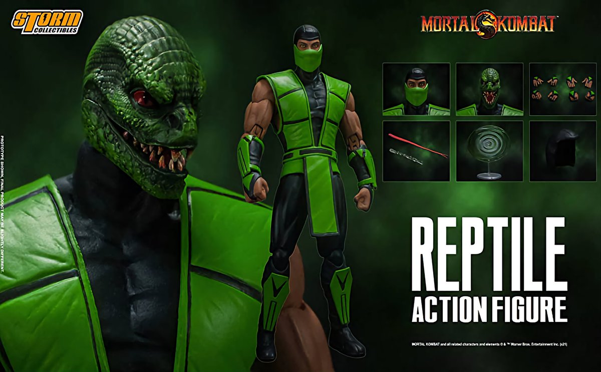 #KombatDeals!🦎👊🏻🩸

The @StormCohk @MortalKombat #Reptile 1/12 Action Figure is down to $60.10 on @Amazon. Don't miss this low price! Tap⬇️

amzn.to/3UqnYXF

Join us in #Kombat!🐉👊🏻🩸
linktr.ee/mkarcadekollec…

#ad #StormCollectibles #Amazon #AmazonPrime #MortalKombat