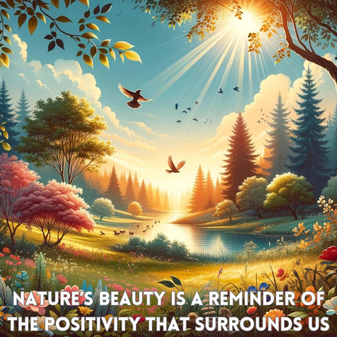 'Nature's beauty is a reminder of the positivity that surrounds us' Join the community now - discord.rutsu.io