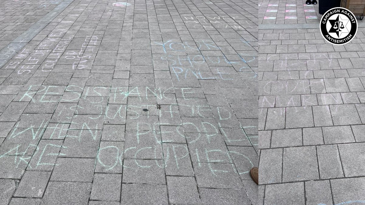 @UniversityLeeds The @UniversityLeeds campus has also been vandalised with “resistance is justified” and “glory to our martyrs.” What “resistance” is being referred to here, and who are the “martyrs”? Given what we know of the horrific incidents of 7th October, we shudder to think.