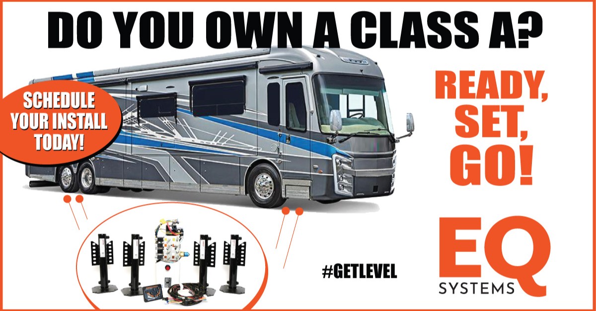 Leveler solutions for motorhomes, fifth wheels, or travel trailers, including retrofitting your Class A RV leveling system! Schedule your installation! 800-846-9659
#RVliving #Motorhomes #Getlevel #RV #fifthwheel #sprinter #RVLifestyle bit.ly/48YBFBE