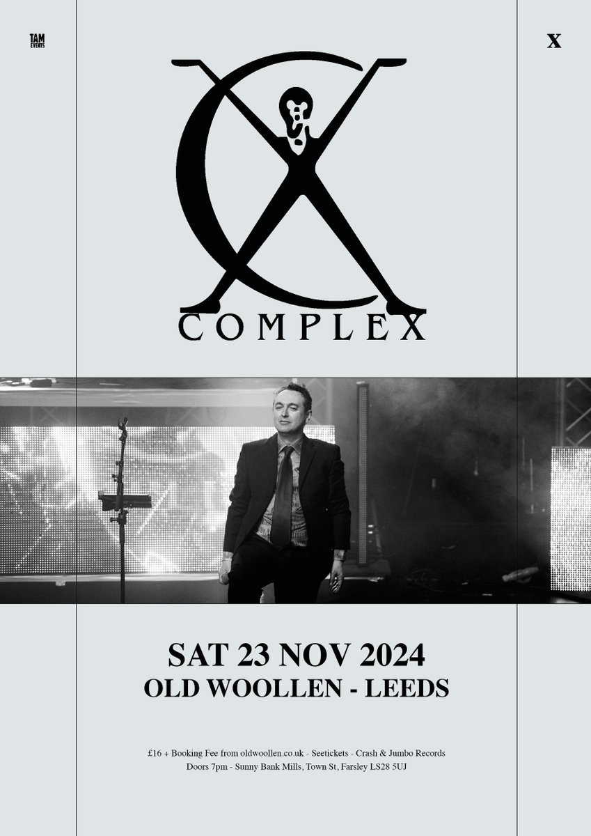 23/11/24 // <a href="/c_complex/">The Cassandra Complex 🔌🎸🎹🎤</a> 
~
🎟 tinyurl.com/9mj2s3kc