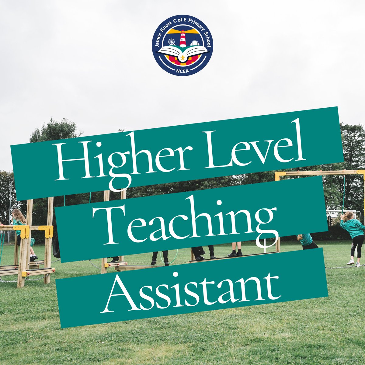 📢New Vacancy📢 We have a fantastic opportunity for a Higher Level Teaching Assistant to join the team at @NCEA_JamesKnott If this sounds like the perfect opportunity for you, apply now - ncea.org.uk/higher-level-t… #Hiring #HLTA #HigherLevelTeachingAssistant #PrimarySchool