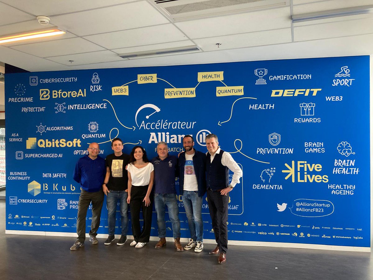 We were at @AllianzStartUp this week ! 🔥 Great masterclass sessions on investment by family offices ⚡️ Thank you @SylvainTh as always ! 💙