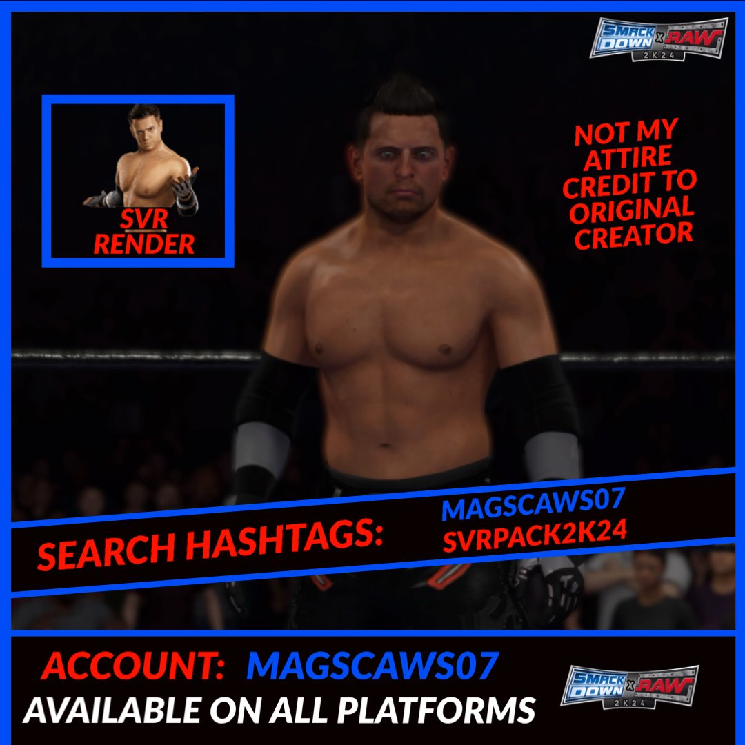 *NEW*      SVR X 2K24

HASHTAG: #SVRPACK2K24
HASHTAG: #MAGSCAWS07
HASHTAG #Themiz

#wwe #wrestling #smackdown  #raw #wweraw  #nxt #aew #romanreigns #prowrestling #wrestlemania #wwenetwork #sethrollins #wweuniverse #wwesmackdown #wwenxt  #wwf #sashabanks #johncena #WWE2K24