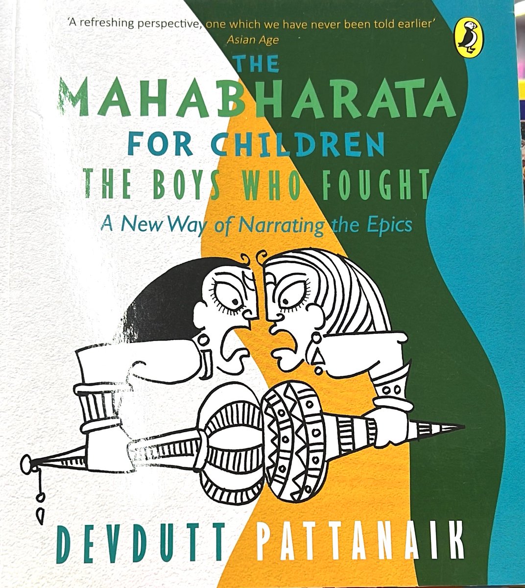 “You should not have the Mahabharata in your house!” 

Okay! Now it all makes sense!