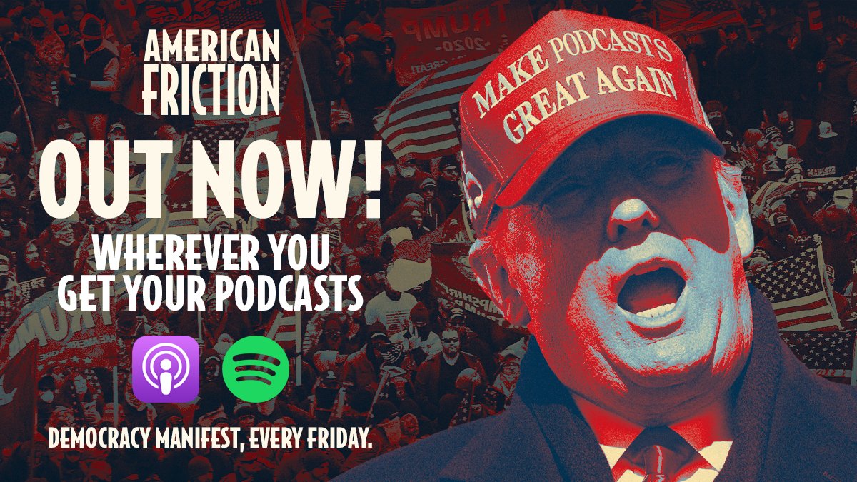 🇺🇸 New from the House of Podmasters: AMERICAN FRICTION🇺🇸 Making sense of the US Presidential Election. In Ep.1: Trump in court, Gaza protests, Kristi Noem: Dog Killer and more with @NikkiMcR, @chrisjonesnews & @jacobjarv + guest @MollyJongFast Listen: ➡️ podfollow.com/1744345702/view