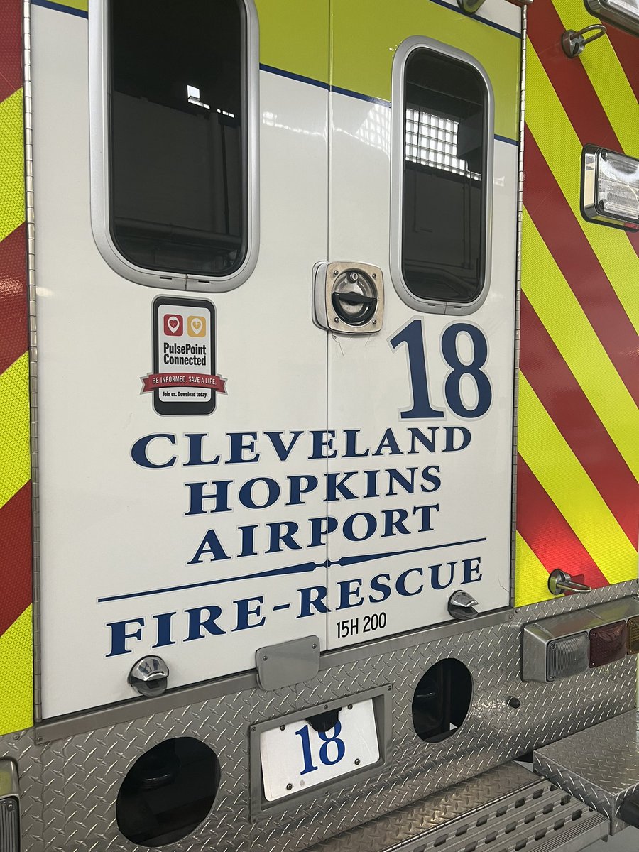 We added a @pulsepoint decal to our ambulances. The more awareness about #PulsePoint the more we can help one another in emergencies. Big thanks to @OneTallMedic and @ClevelandClinic