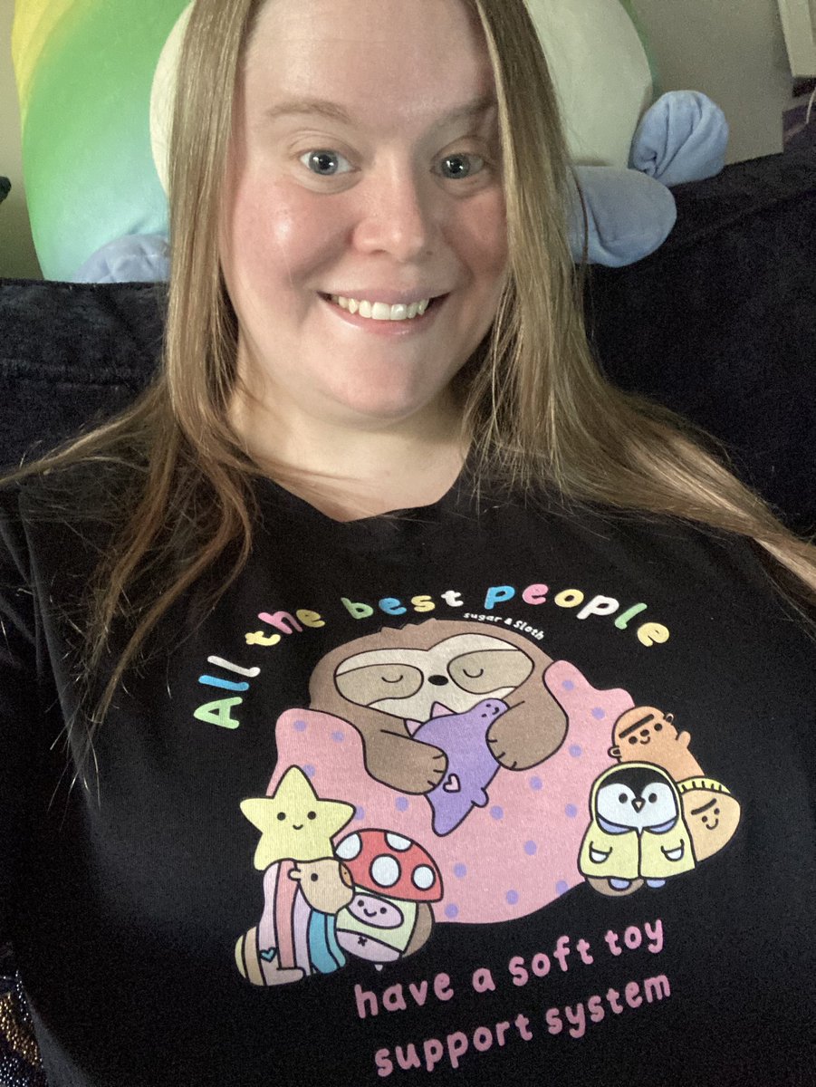 Love my new tshirt from @sugarandsloth - I think it really brings out the colour of my autism 😂