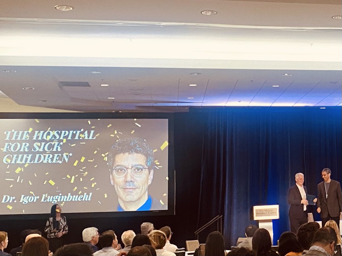 Congratulations to Dr Igor Luginbuehl for receiving the clinical excellence award at @UofTanesthesia Shields Day!

#pedsanes #shieldsday2024