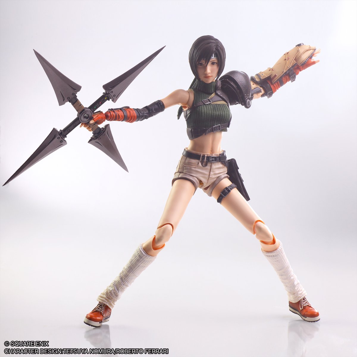 🌟 EPIC NEW RELEASE 🌟 Yuffie Kisaragi from #FinalFantasyVIIRebirth shines in her latest PLAY ARTS Kai figure! A treasure for any collector! 🖤 PREORDER TODAY 👉 bit.ly/3QuU1mK 🖤