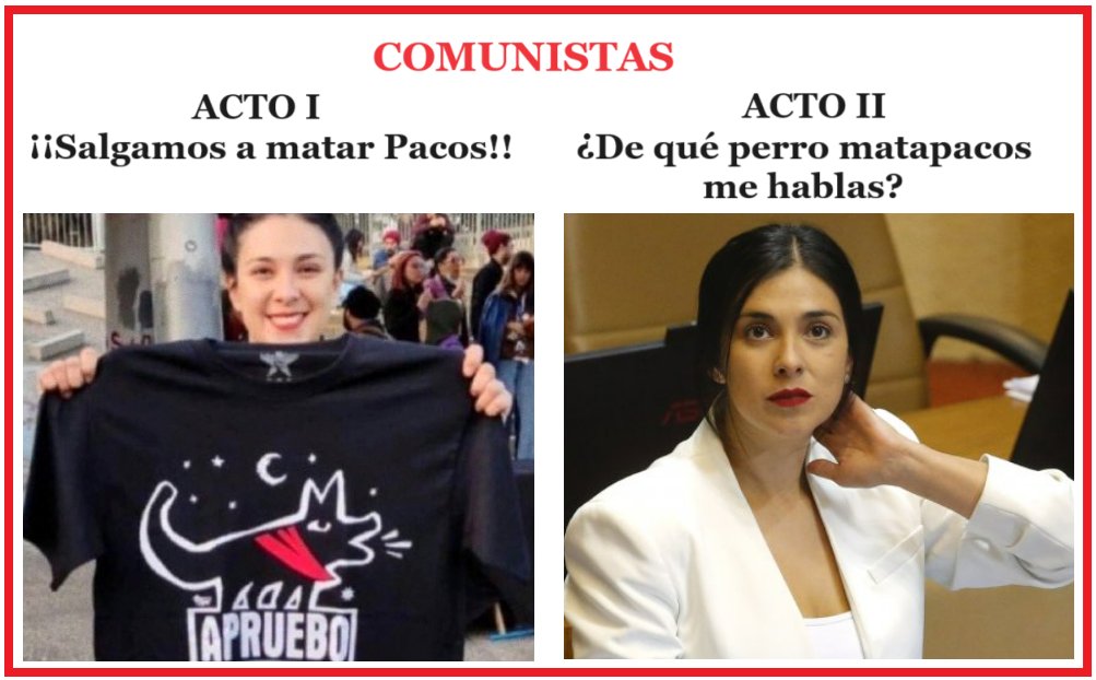 Nunca le creas a un comunista.