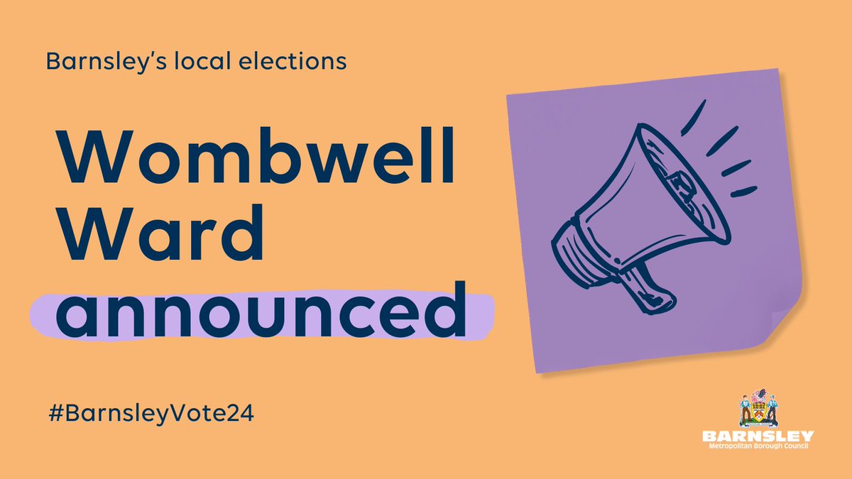 LOCAL ELECTIONS RESULT 📣 Wombwell Ward: James Lewis Higginbottom, Labour Party re-elected. Number of registered electors: 9,958 Total number of ballot papers received: 2,095 Turnout: 21.04% Full results are available at barnsley.gov.uk/LE24. #BarnsleyVote24