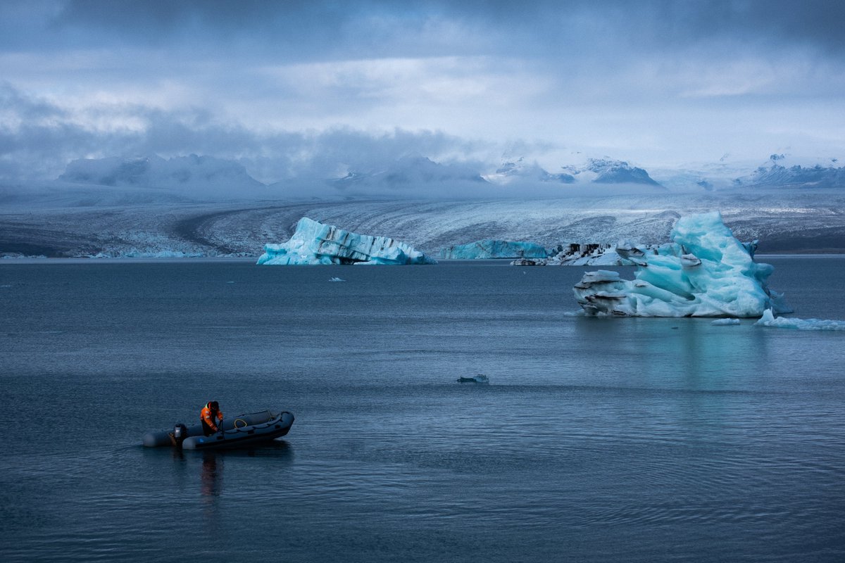 benhrrt's tweet image. Glacial Lakes in Iceland