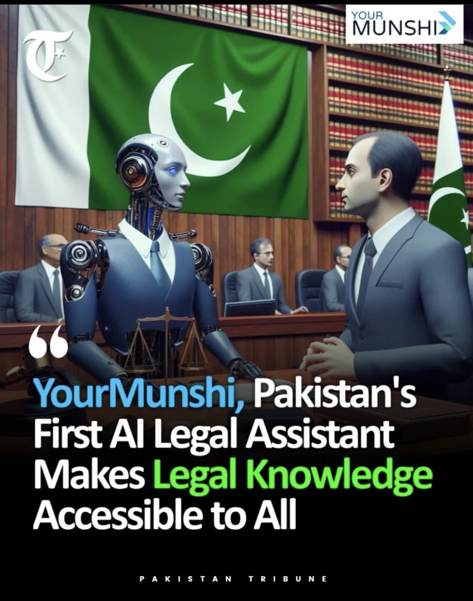 پاکستان کی سیاست میں پہلی بار AI روبوٹ کو متعارف کرایا گیا جس کا نام Your Munshi ہے۔آپ اس سے قانون کے متعلق کسی بھی قسم کا سوال کر سکتے ہیں اللّٰہ سے دعا ہے اس پہلے AI متعارف سے پاکستان کی سیاست میں مثبت اثرات مرتب ہو۔
#LocalElections  #pakistan  #ตกท่อ