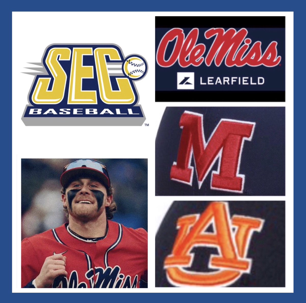 Tonight @OleMissBSB is in Auburn for game one vs the Tigers. 1st pitch is 6pm…airtime on the @OleMissNetwork 5:30pm w/@RebVoice & @HenduReb! Listen 🎧⬇️ 📻 Local radio olemisssports.com/sports/2018/7/… 📱 @OleMissSports app 💻 online olemisssports.com/watch?Live=992…