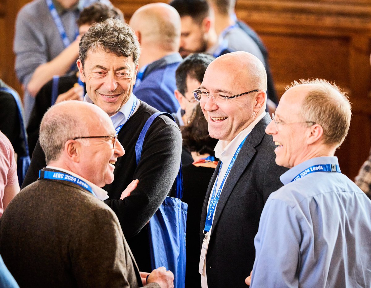 Loving the vibe at the #AERC2024 welcome reception! The #rheology community rocks! 🤩