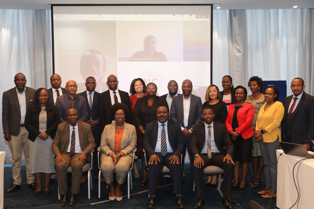 CEO's of Securities regulators from Kenya, @CMARwanda , Tanzania, @CmaUganda and Burundi and the technical committees during the 53rd EASRA consultative meeting held in Nairobi from 29 April to 3 May 2024.