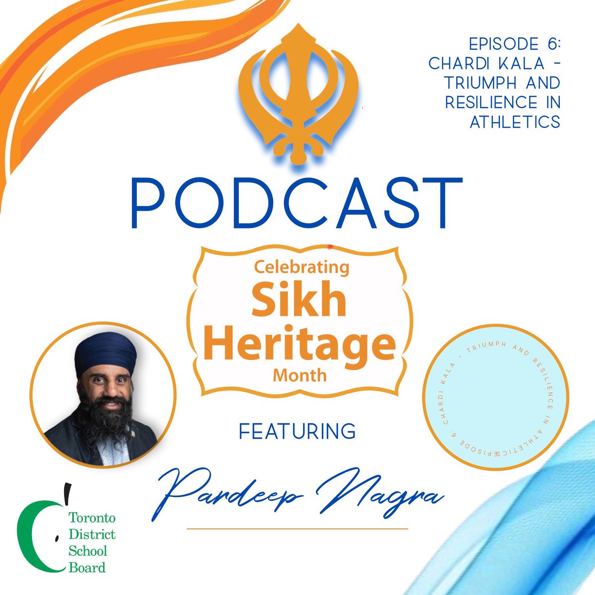 Sikh Heritage Month might be over but we are still pumping out the amazing student-led content! Check out Episode 6 featuring boxer and historian Pardeep Nagra! Apple: podcasts.apple.com/ca/podcast/the… Spotify: open.spotify.com/episode/0KkdLf…