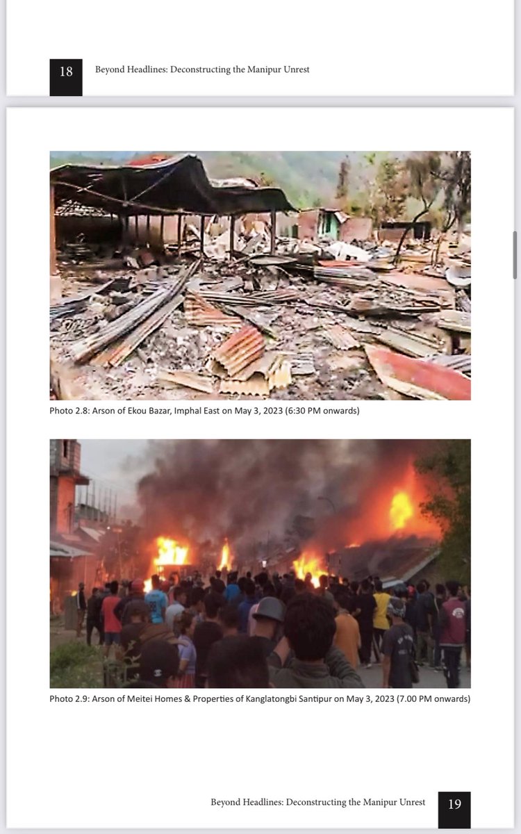 ‼️6 pm. May 3 , 2023 Ekou Bazaar , Saikul ‼️

The burning 🔥 arson of the Meitei Houses spreading to Ekou Bazaar , Saikul .

The Kukis are now burning houses in Torbung, Kangvai, Churachandpur, Moreh and Saikul !!!

The sad and violent images of this #KukiTerrorism is now…