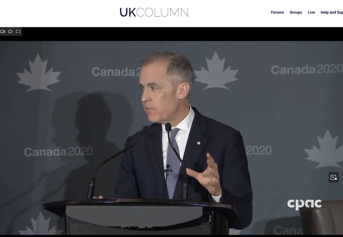 #MarkCarney  #banking #globaleconomy  Canadian Mark Carnage former @bankofengland  driving global banking and financial control claiming with a straight face that the Truss government broke Britain and not the unaccountable world bankers.