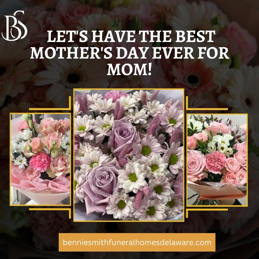 Show Mom how much you care this Mother's Day with beautiful flowers from Bennie Smith Funeral Home! They're offering stunning arrangements to make her day unforgettable. Let's celebrate Mom together!

#BennieSmithFuneralHome #MothersDay #SpoilMom #MothersDayFlowers
#ThankYouMom