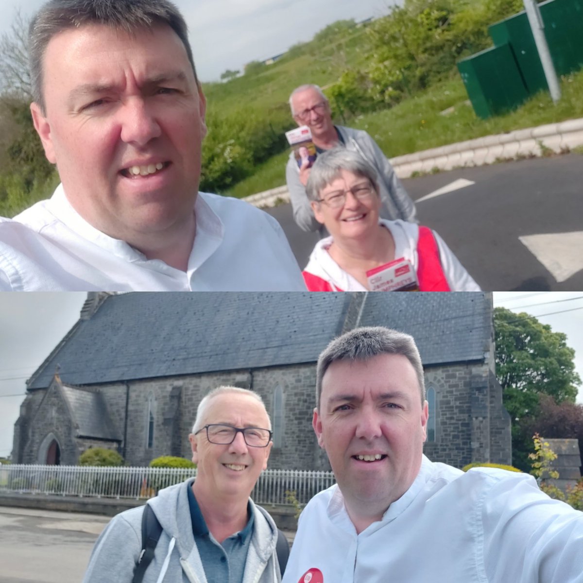 Encouraging @Labour canvass in Rolestown and Swords this afternoon. The penultimate canvass before the #LE24 posters go up. Great response and chats while out and about.