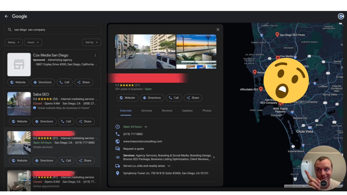 I didn't want to release this local SEO video 😲⁉️

In this one, I uncover a MASSIVE secret that you can use to rank businesses. 🤫

Most SEOs keep this guarded.... Today - its yours for FREE 🙏

Follow, like, retweet and comment "Secret SEO" and I'll DM you a link first.