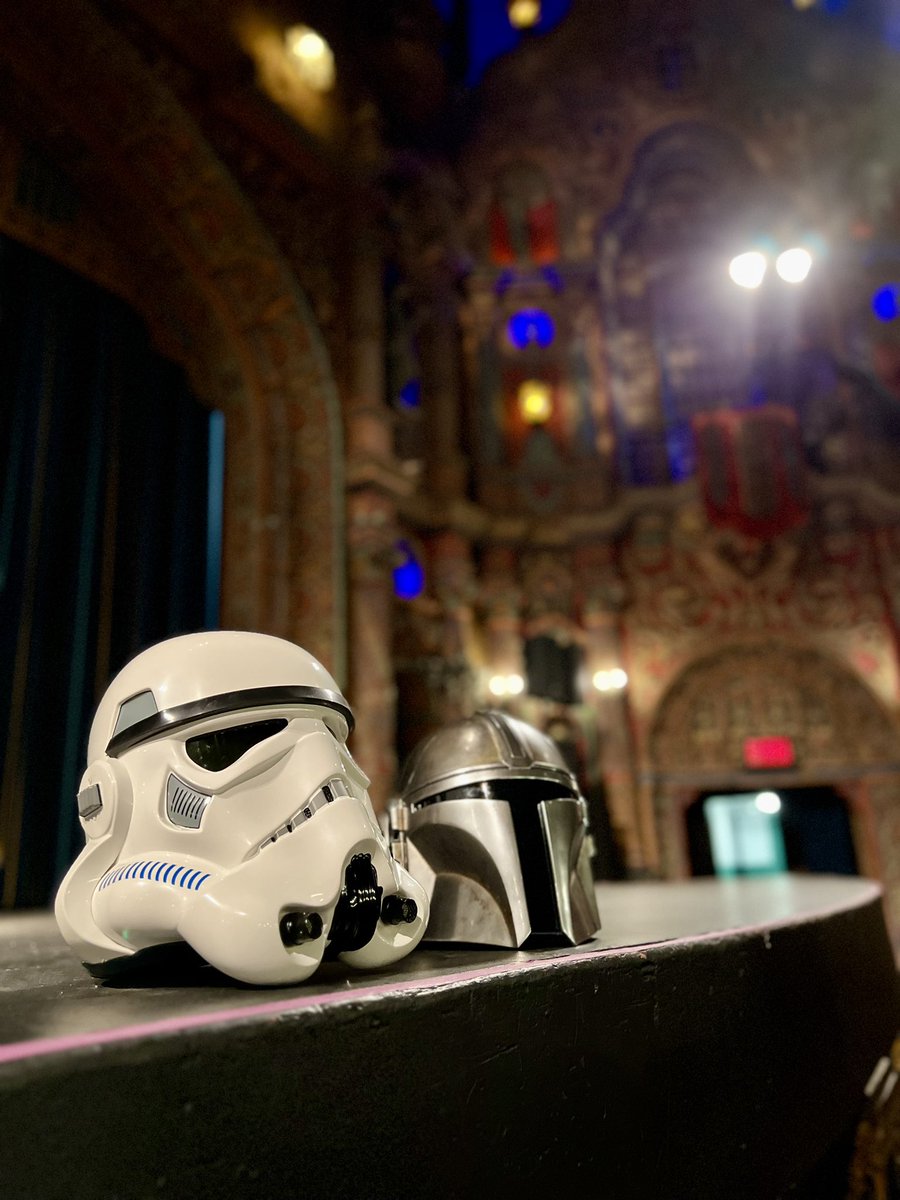 The @tampatheatre is ready for May the 4th! #StarWars #MayThe4th