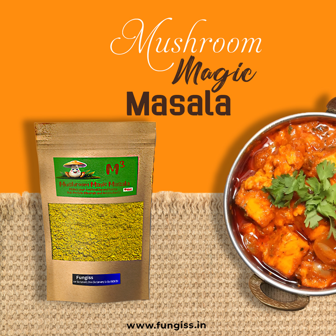 Elevate your dishes to new heights with our Mushroom Magic Masala - where flavor meets enchantment in every bite

🌐fungiss.in

#mushroom #healthyfood #healthy #healthysnack #DirectFromFarm #oystermushroom #sustainablefood