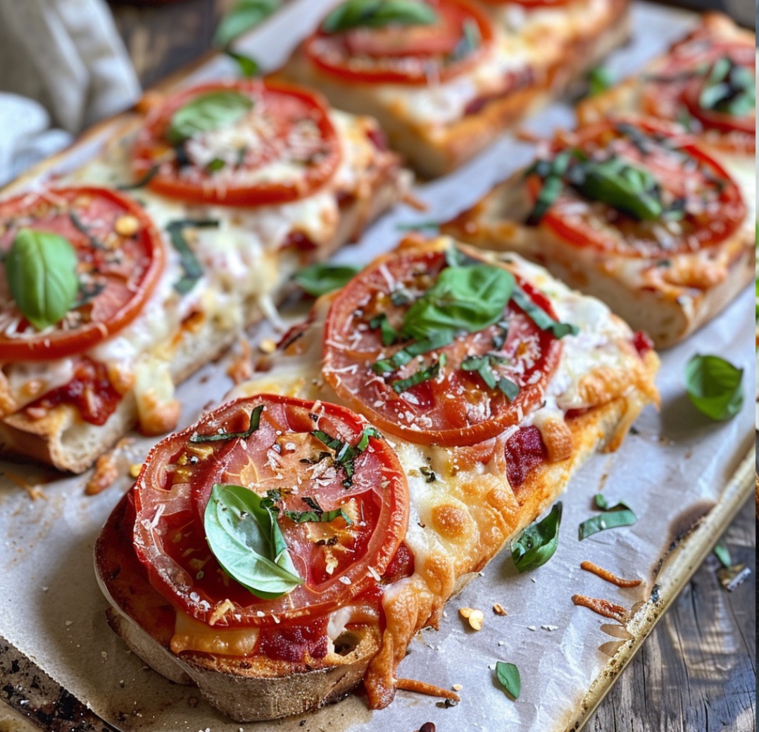 French bread is also an AMAZING pizza crust!
#pizzaparty