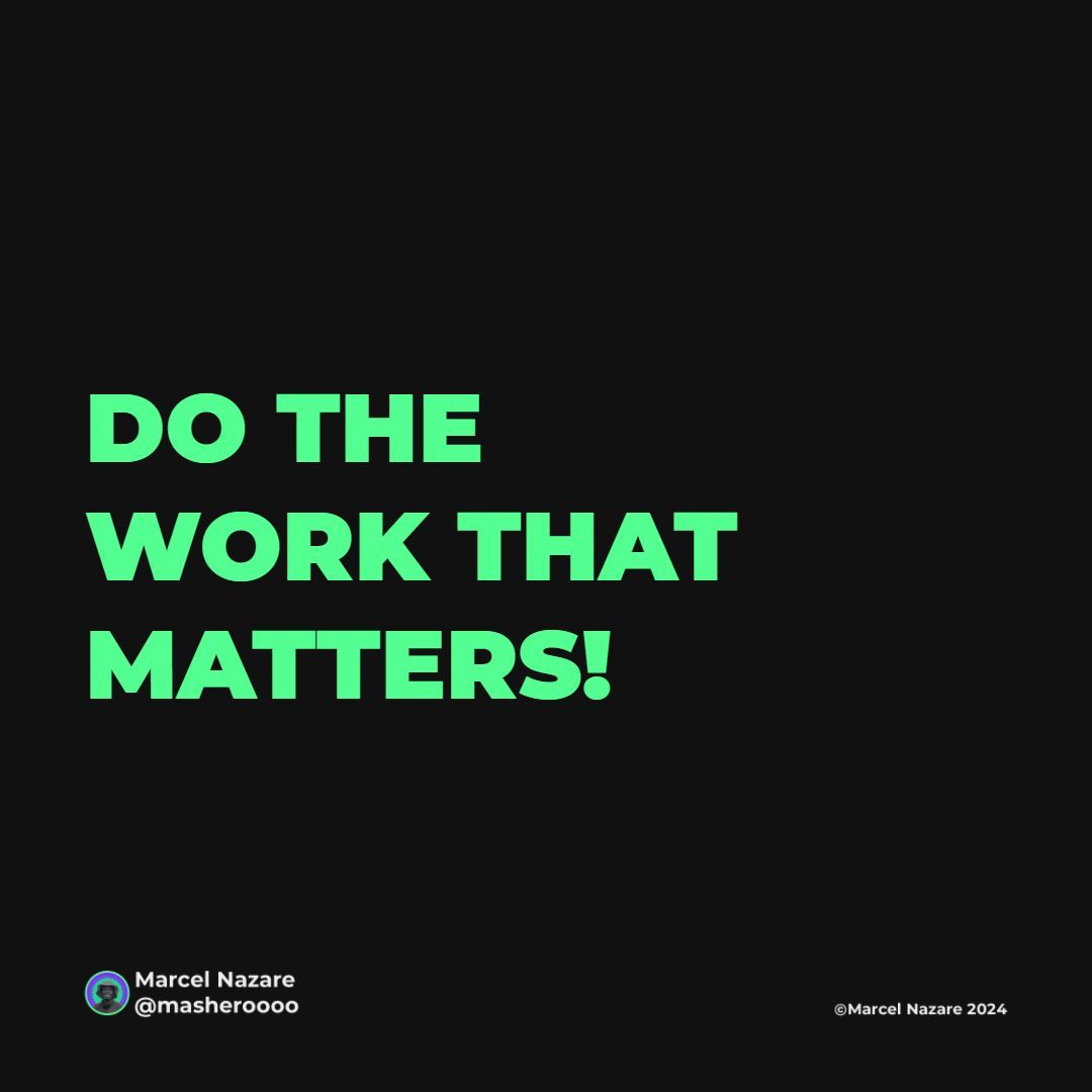 Stop dreaming, start building! Do the work that matters, ignite your passion, and make a meaningful impact! 🔥 Don't let fear or doubt hold you back - your unique voice and creativity are needed in the world!
#DoTheWork #MakeItMatter #CreativeEntrepreneur #PurposeDriven