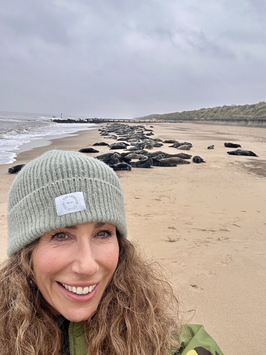 Day off & straight to the beach to see the Seals!🦭❤️xxx