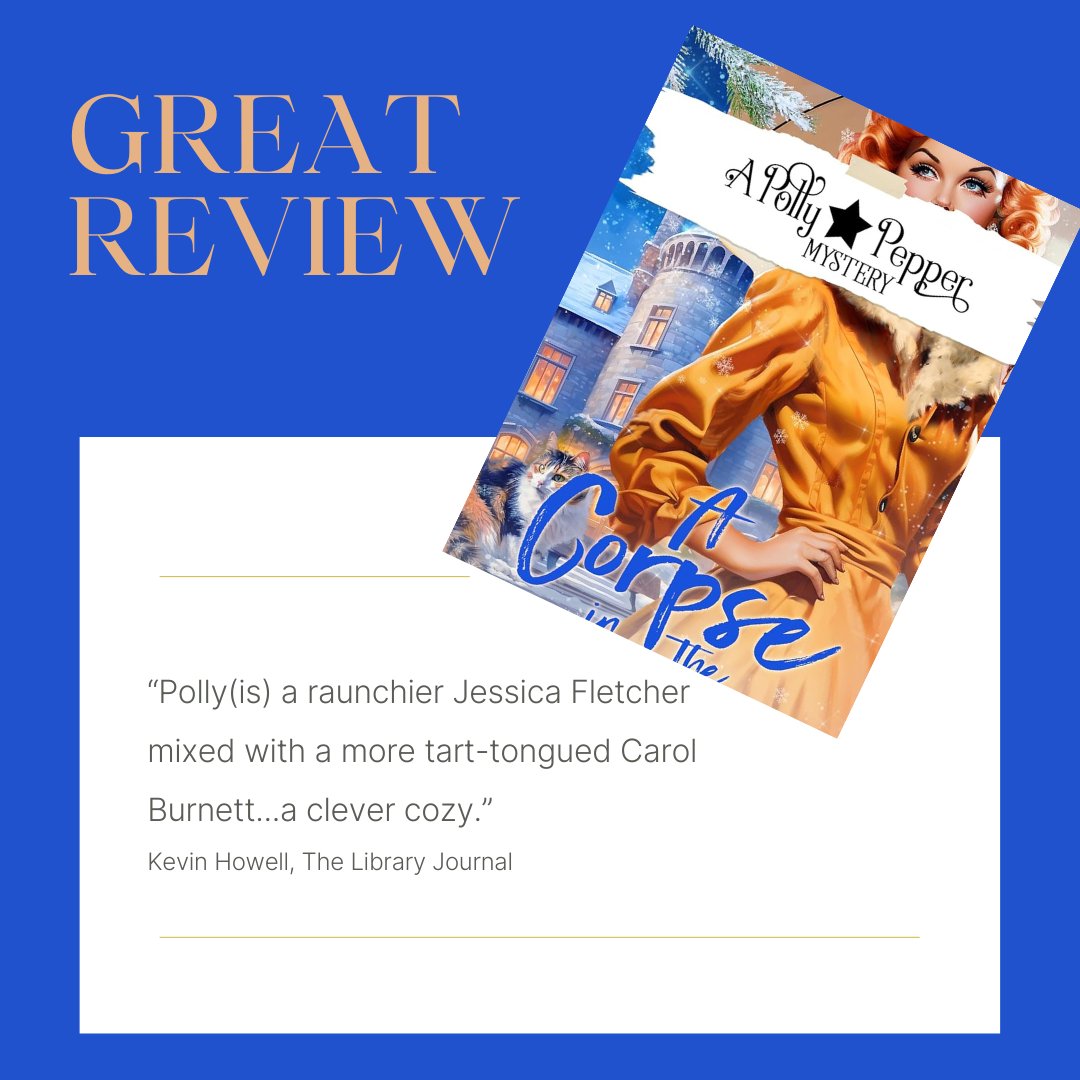 Thank you Library Journal! I love this review!